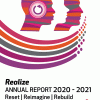 Realize Annual Report 2020-2021 - front cover